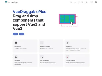 Vue Draggable Plus screenshot