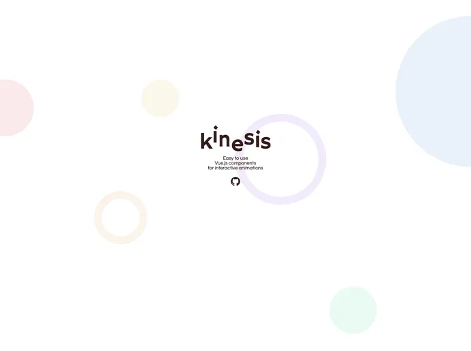 Vue Kinesis screenshot