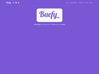 Buefy screenshot