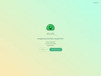 Docsify screenshot