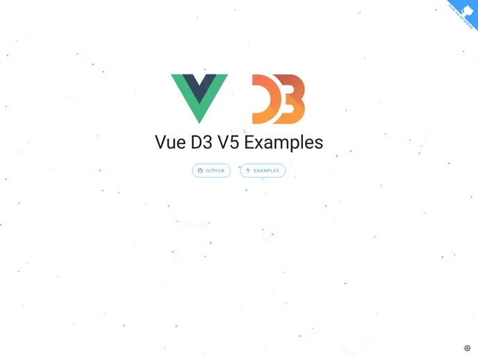 Vue D3 Examples screenshot