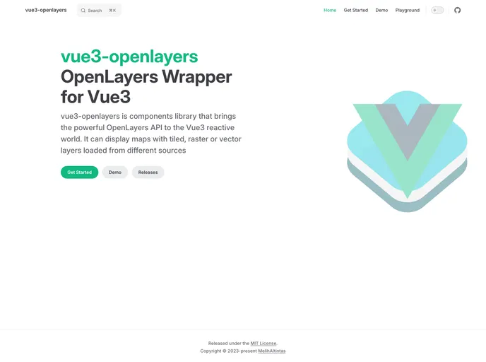 Vue3 Openlayers screenshot