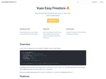 Vuex Easy Firestore screenshot