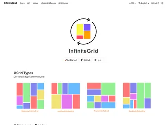 Egjs Infinitegrid screenshot