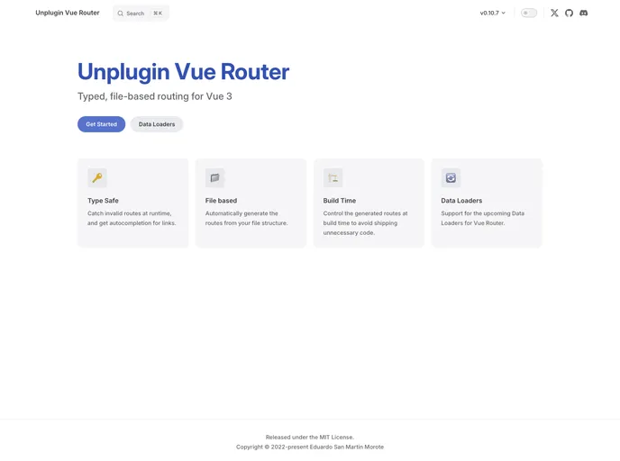 Unplugin Vue Router screenshot